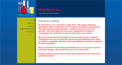 Desktop Screenshot of chemserveinc.com